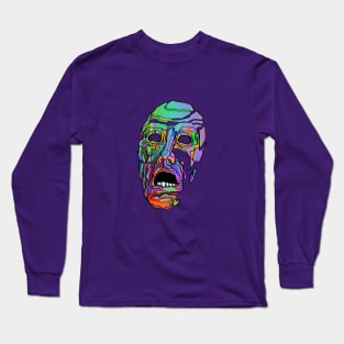 Face paint Long Sleeve T-Shirt